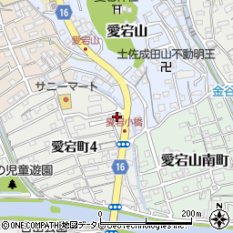 四国銀行秦泉寺支店周辺の地図