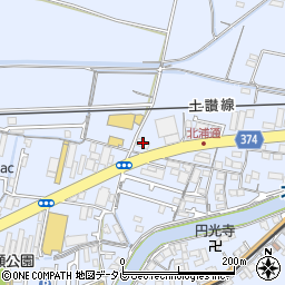 こうちハウジング情報周辺の地図