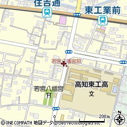 高知県南国市篠原1705周辺の地図