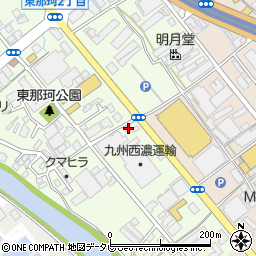 カレーハウスＣｏＣｏ壱番屋　東那珂店周辺の地図
