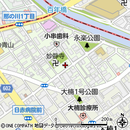 福岡県福岡市南区那の川1丁目12-12周辺の地図