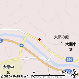 愛媛県喜多郡内子町大瀬中央4638周辺の地図
