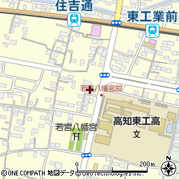高知県南国市篠原1708周辺の地図