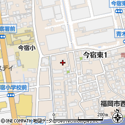 三愛シティライフ今宿駅２周辺の地図
