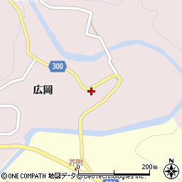 徳島県海部郡海陽町広岡広岡34周辺の地図