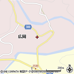 徳島県海部郡海陽町広岡広岡12周辺の地図