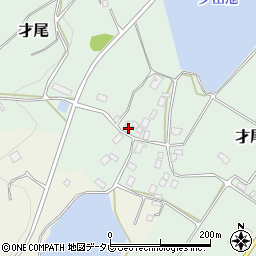 福岡県豊前市才尾223周辺の地図