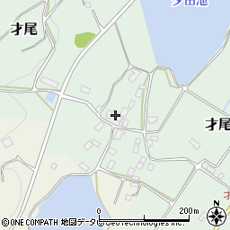 福岡県豊前市才尾223-1周辺の地図