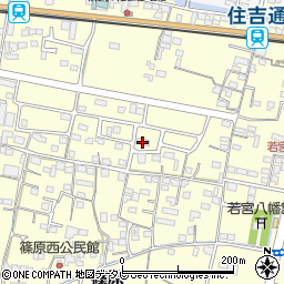 高知県南国市篠原1135周辺の地図