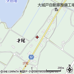 福岡県豊前市才尾50周辺の地図