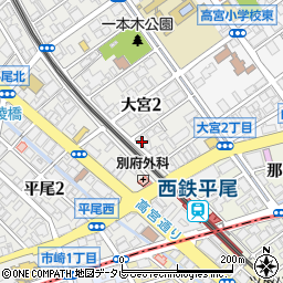 株式会社アートコーヒー　福岡支店周辺の地図