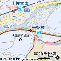 清和学園前駅周辺の地図