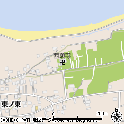 西願寺周辺の地図