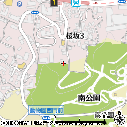 コーシン桜坂マンション周辺の地図