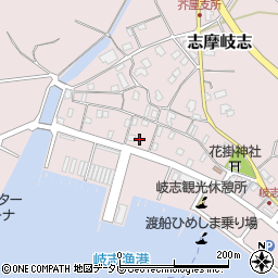 福岡県糸島市志摩岐志746-1周辺の地図