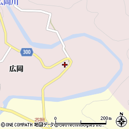 徳島県海部郡海陽町広岡広岡26周辺の地図