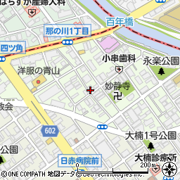 福岡県福岡市南区那の川1丁目15-11周辺の地図