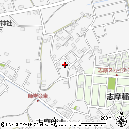 福岡県糸島市志摩師吉515-33周辺の地図