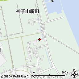大分県宇佐市神子山新田151周辺の地図