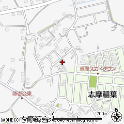 福岡県糸島市志摩師吉349-47周辺の地図