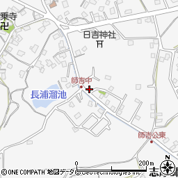 福岡県糸島市志摩師吉556-56周辺の地図