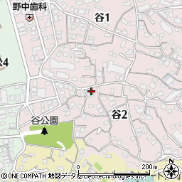 コンフォートベネフィス六本松周辺の地図