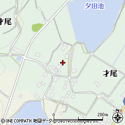 福岡県豊前市才尾225周辺の地図