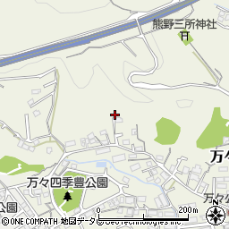 高知県高知市万々周辺の地図