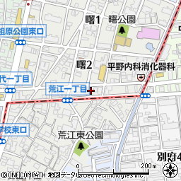 西日本新聞エリアセンター　鳥飼周辺の地図