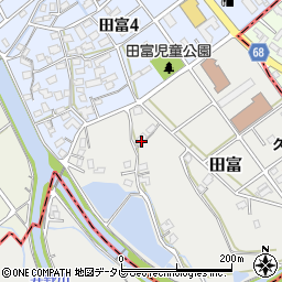 福岡県糟屋郡志免町田富92-1周辺の地図