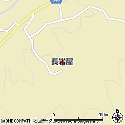 大分県豊後高田市長岩屋周辺の地図