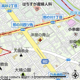 福岡県福岡市南区那の川1丁目23-18周辺の地図