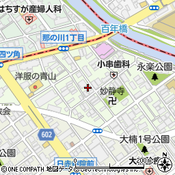 福岡県福岡市南区那の川1丁目15-5周辺の地図