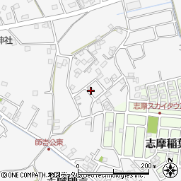 福岡県糸島市志摩師吉515-30周辺の地図