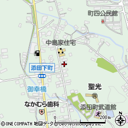 福岡県田川郡添田町添田1713周辺の地図