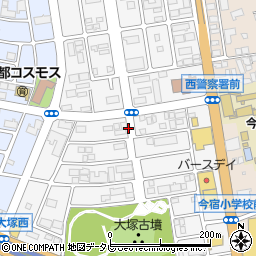 福岡県福岡市西区今宿西周辺の地図