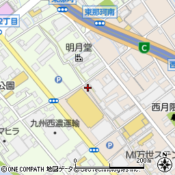 有限会社高田紙器店周辺の地図