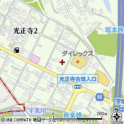 深町公園周辺の地図