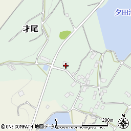 福岡県豊前市才尾300周辺の地図