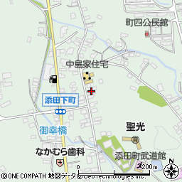 福岡県田川郡添田町添田1714周辺の地図