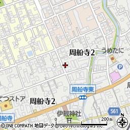 甲山商店周辺の地図