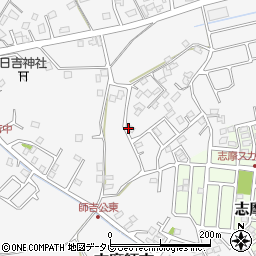 福岡県糸島市志摩師吉527-1周辺の地図