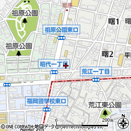 丸和油脂株式会社福岡営業所周辺の地図
