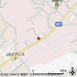 大分県中津市上如水1635-3周辺の地図