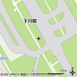 福岡県福岡市博多区下月隈周辺の地図