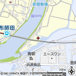 高知県高知市布師田1280周辺の地図