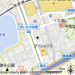 福岡県福岡市西区徳永北9周辺の地図