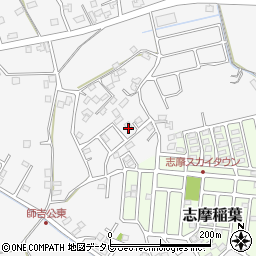 福岡県糸島市志摩師吉515-8周辺の地図