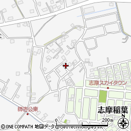 福岡県糸島市志摩師吉515-24周辺の地図
