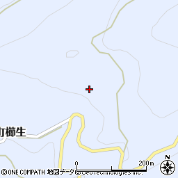 愛媛県大洲市長浜町櫛生乙386周辺の地図